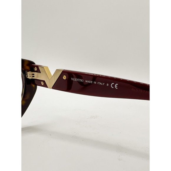 Valentino Women's Eyeglasses VA3037 5002 Full Rim Cat Eye Rockstud Havana 54mm P - Picture 12 of 14